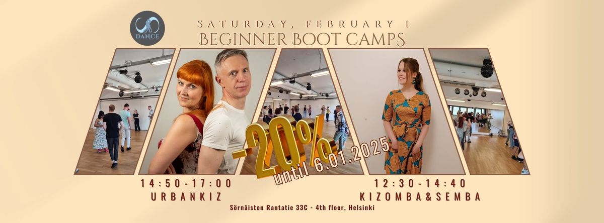 Kizomba\/Semba & Urbankiz Beginner Boot camps