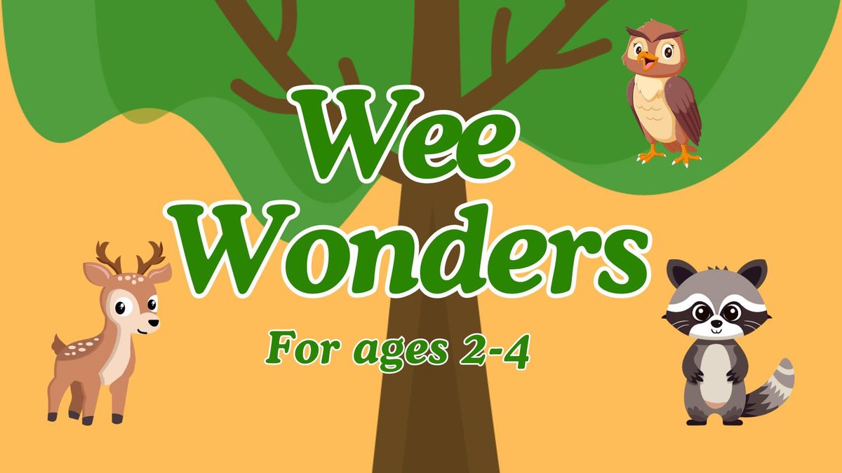 Wee Wonders: February - June 2025