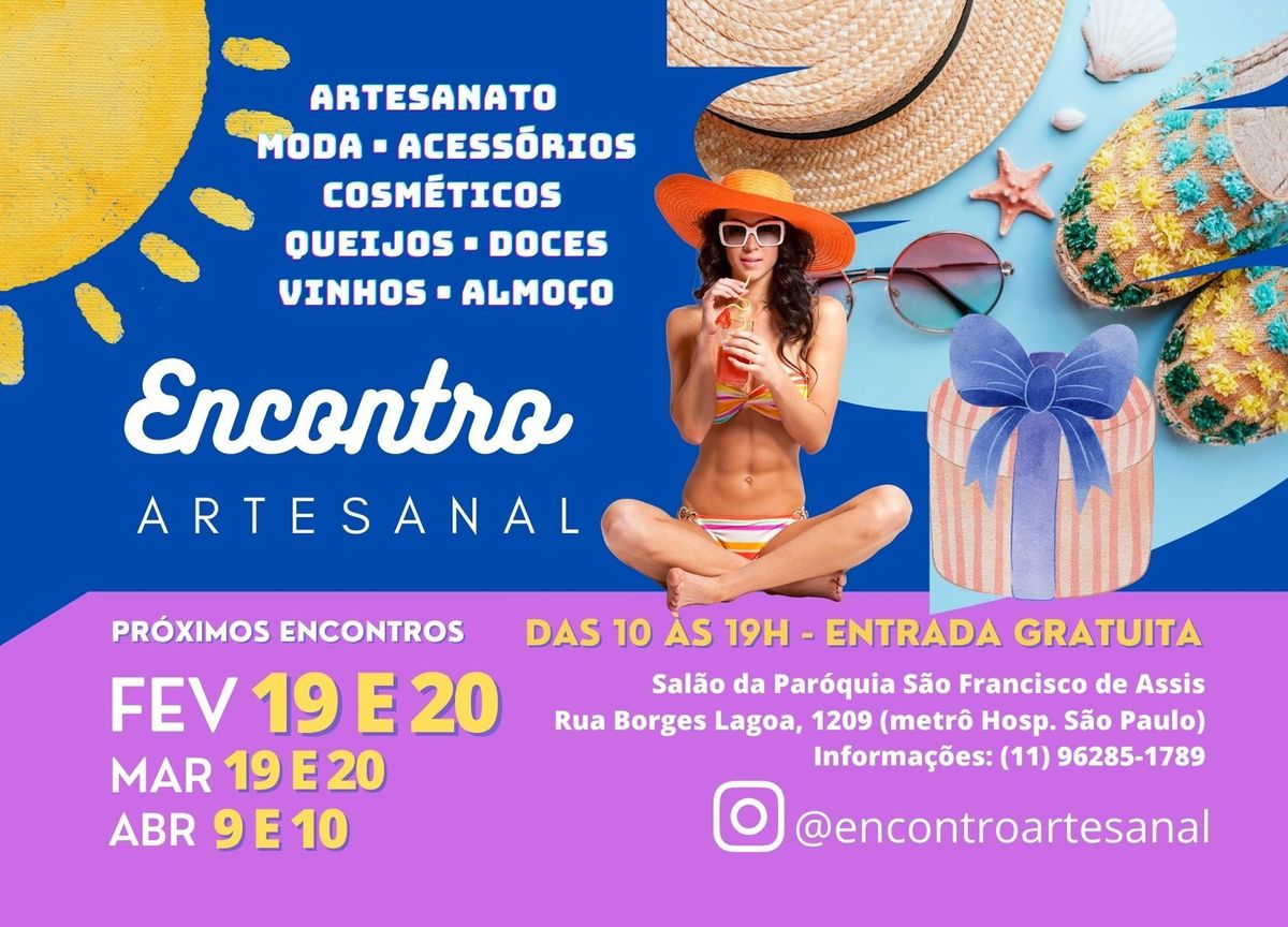 Encontro Artesanal, 19 e 20 de Fevereiro 