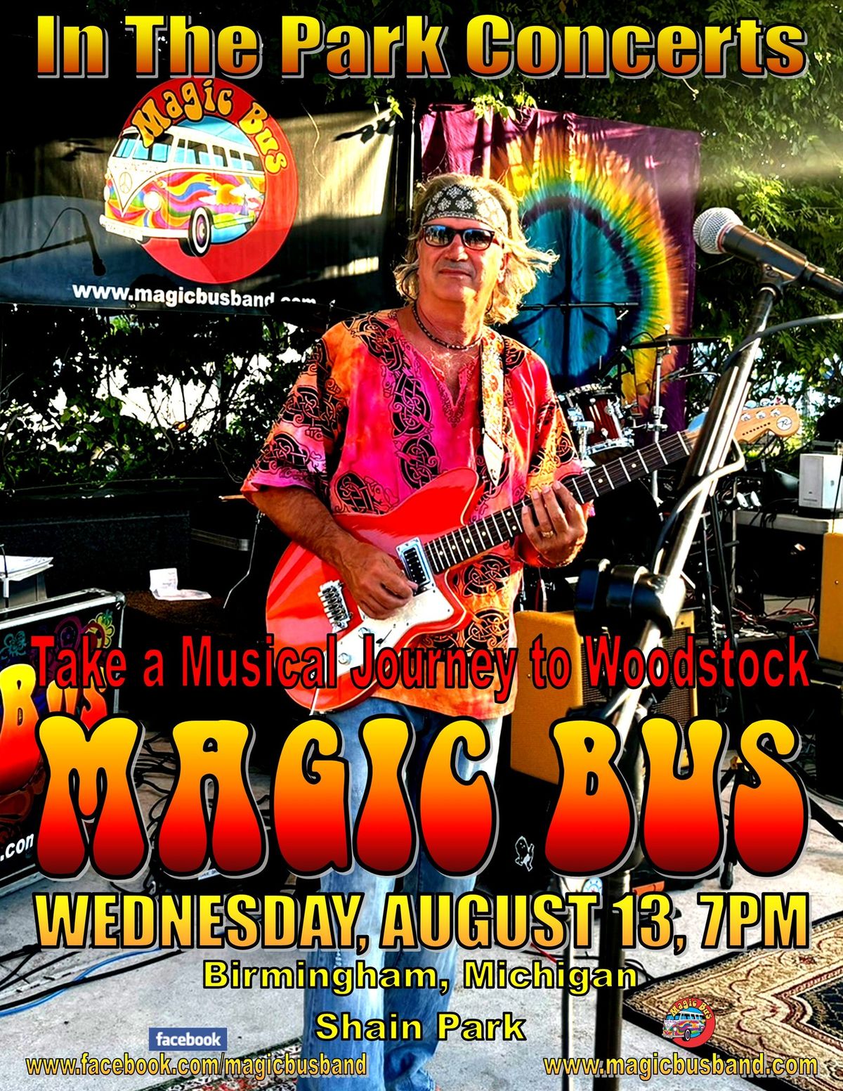 Magic Bus in Shain Park