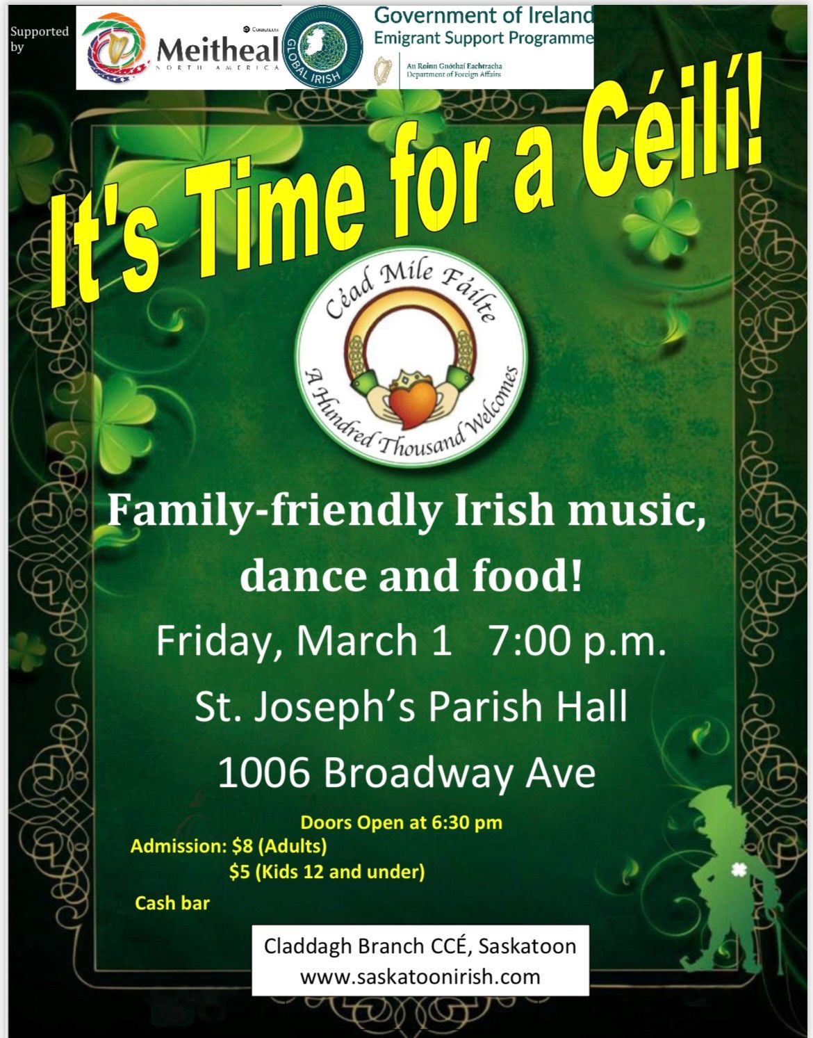 Irish C\u00e9il\u00ed at St. Joseph's Parish