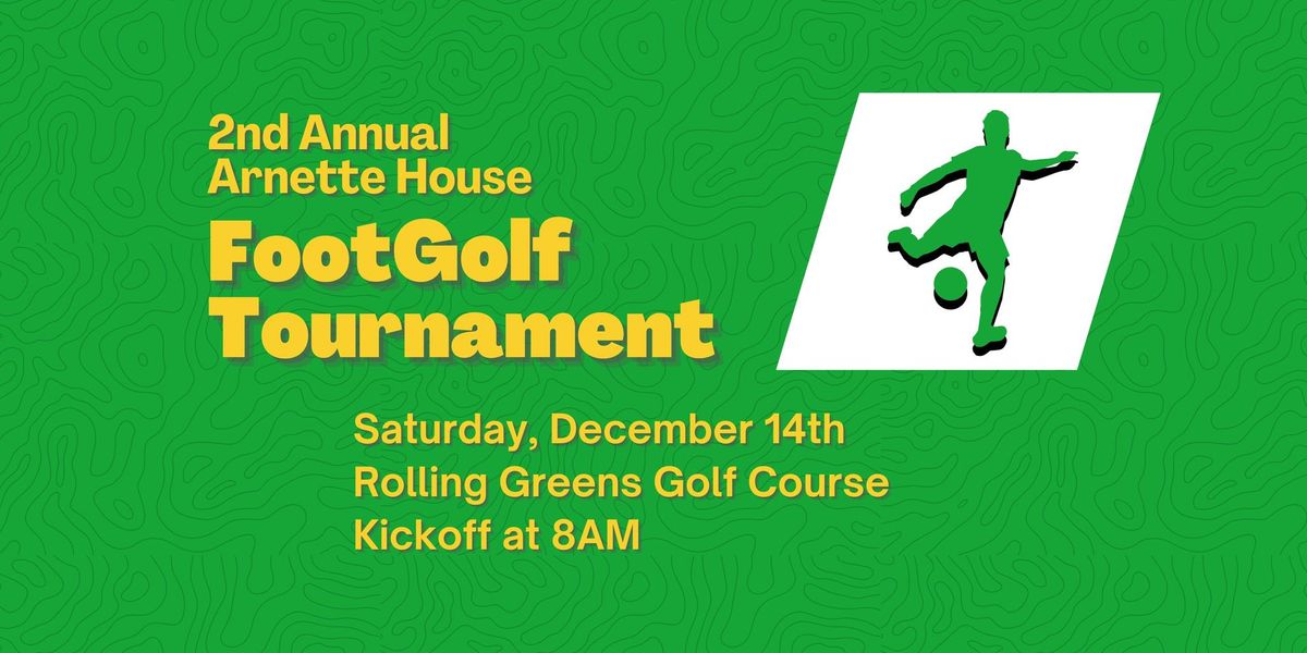 2nd Annual Arnette House FootGolf Tournament Fundraiser