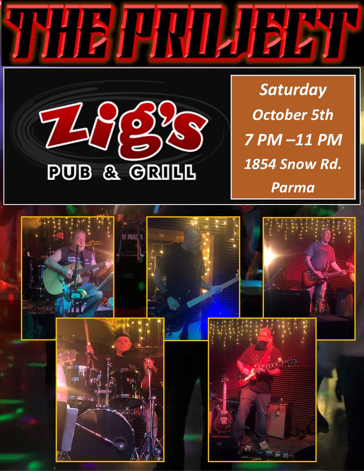 The Project at - Zig\u2019s Pub & Grill 