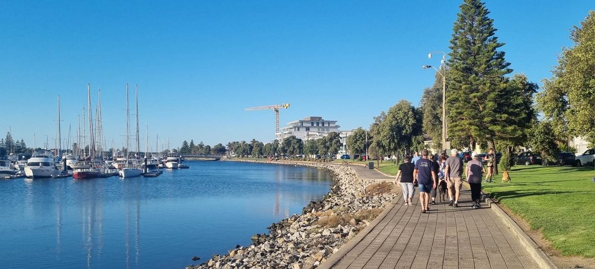 Weekday Walk - Patawalonga River, Glenelg North