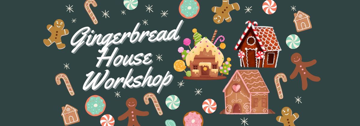 Family Gingerbread House Workshop at The Vineland Historical Society