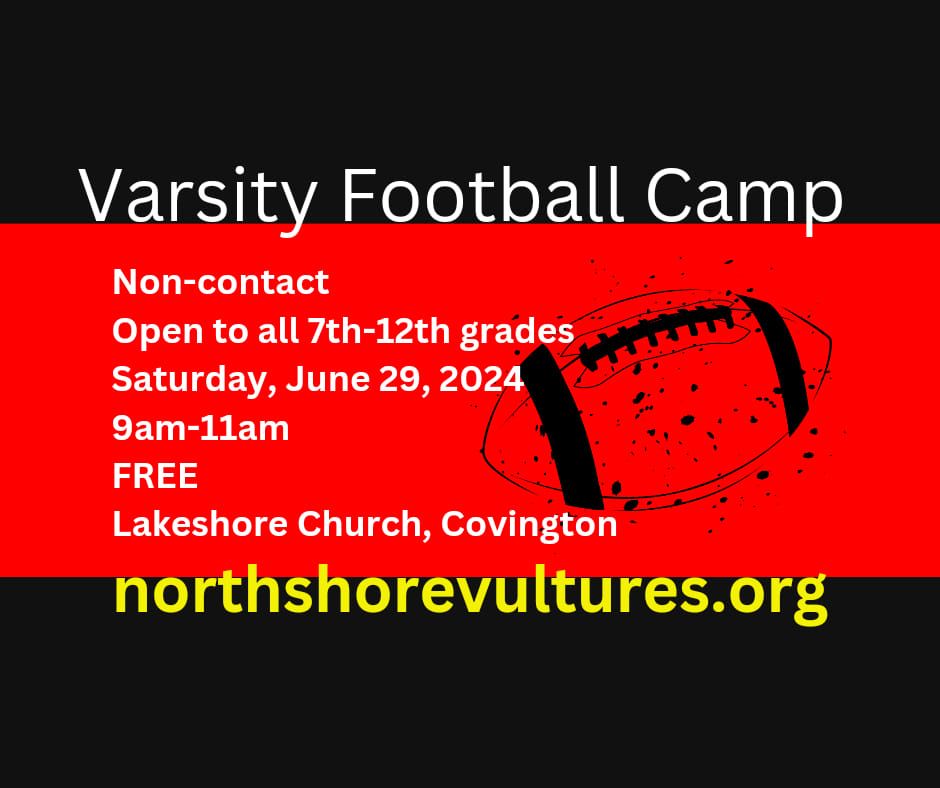 Varsity Football Camp (FREE)