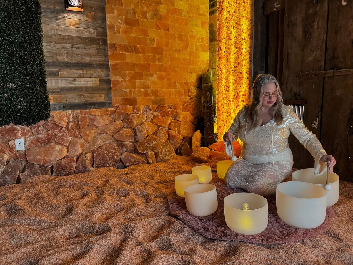 Valentine's Weekend Salt Cave Sound Bath | 7pm Session