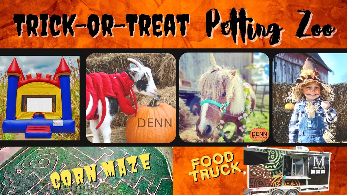 Trick or Treat Petting Zoo! FREE! 