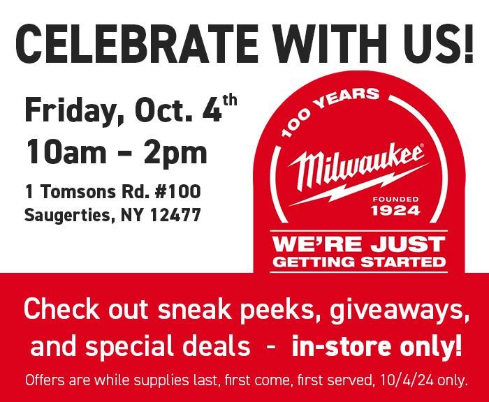 Milwaukee Tool 100th Anniversary Sale