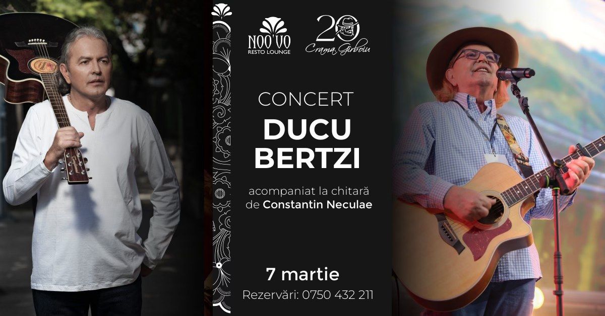 Ducu Bertzi & farmecul muzicii folk la Noo'vo \ud83c\udfb6\u2728