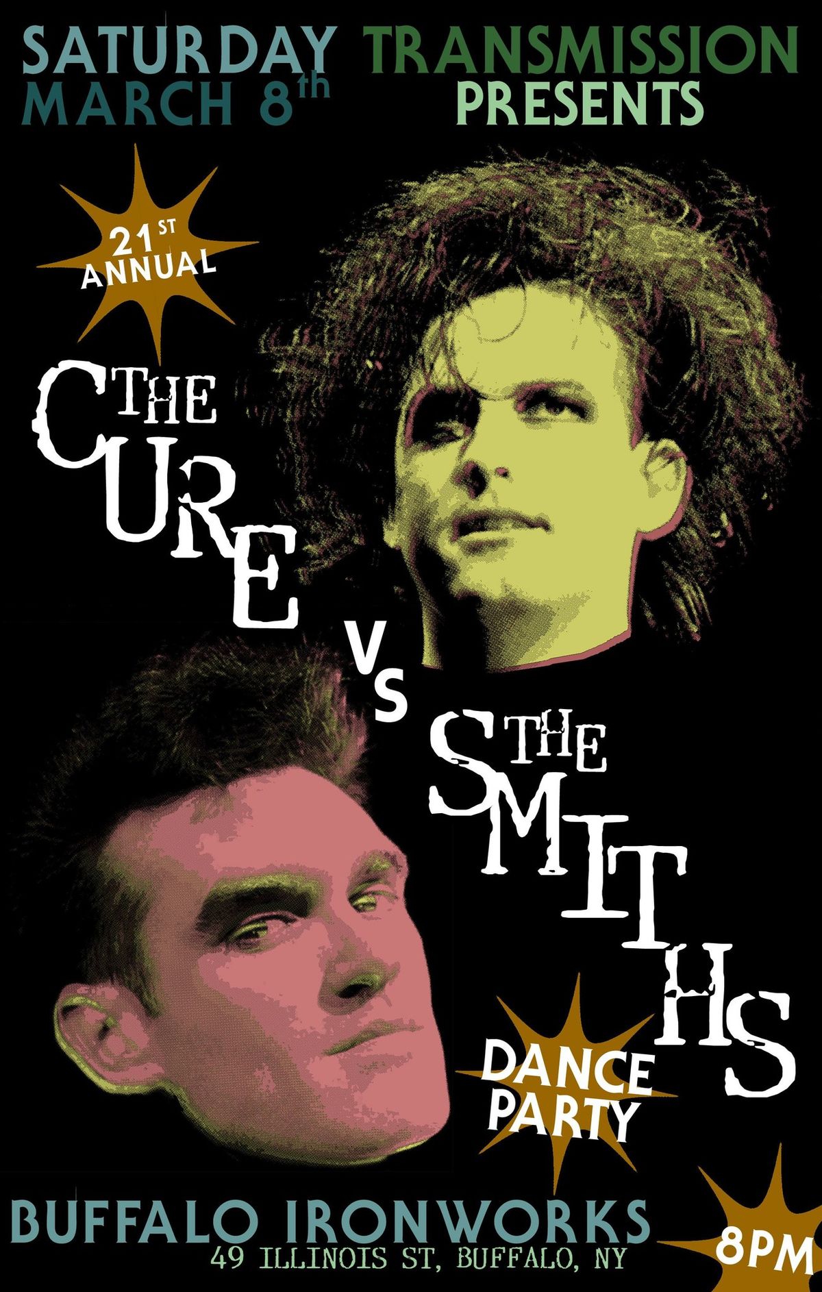 The Cure vs The Smiths Dance Party