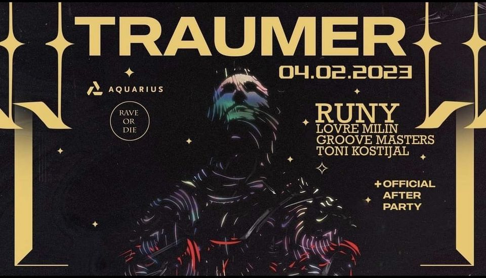 Traumer ROD 10 year anniversary w/TRAUMER, Aquarius Klub, Zagreb, 4 February 2023