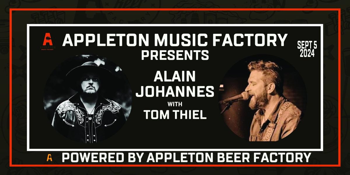 Alain Johannes with Tom Thiel at Appleton Music Factory