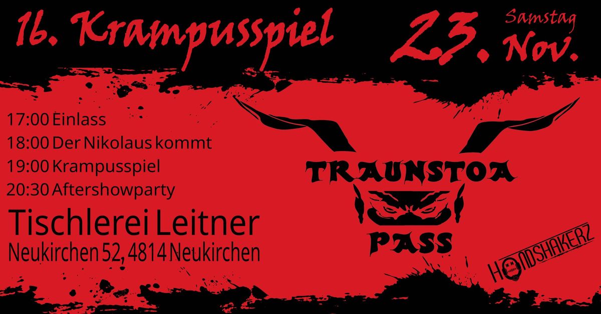 16. Krampusspiel der Traunstoapass