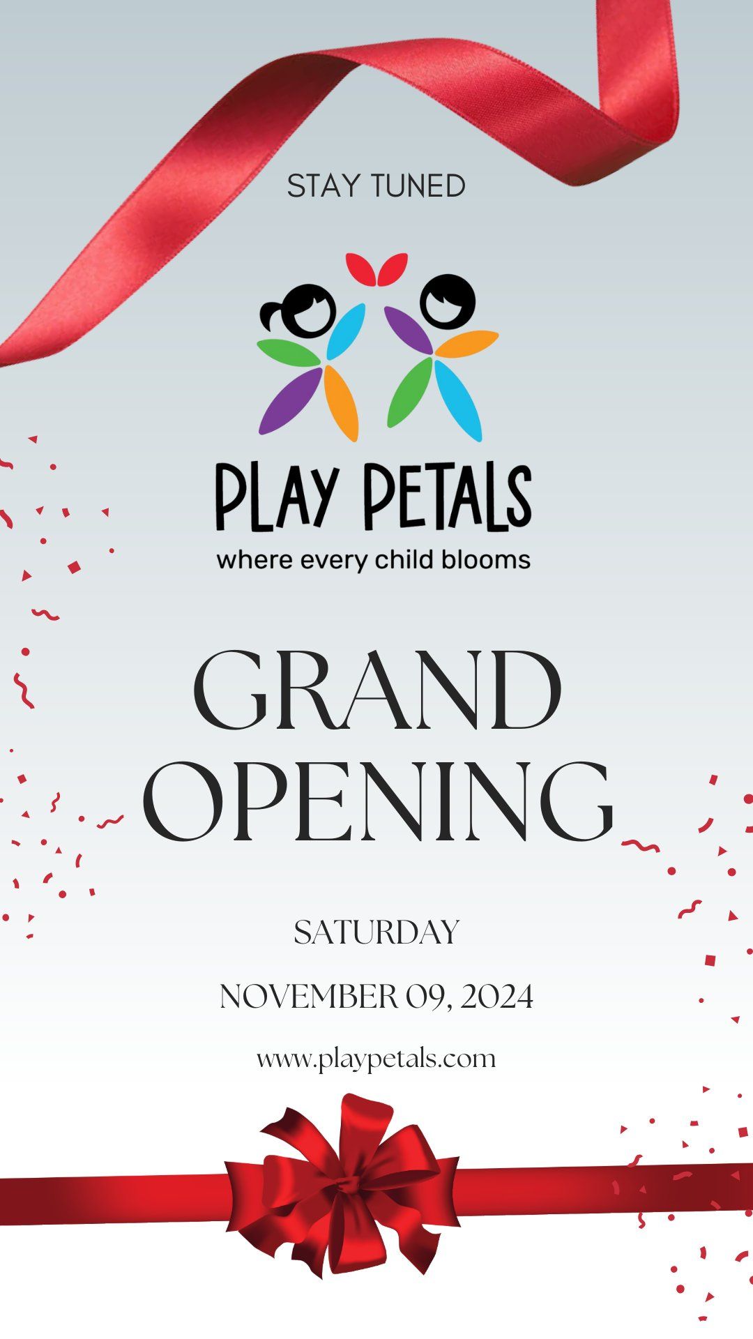 Grand Opening of Play Petals