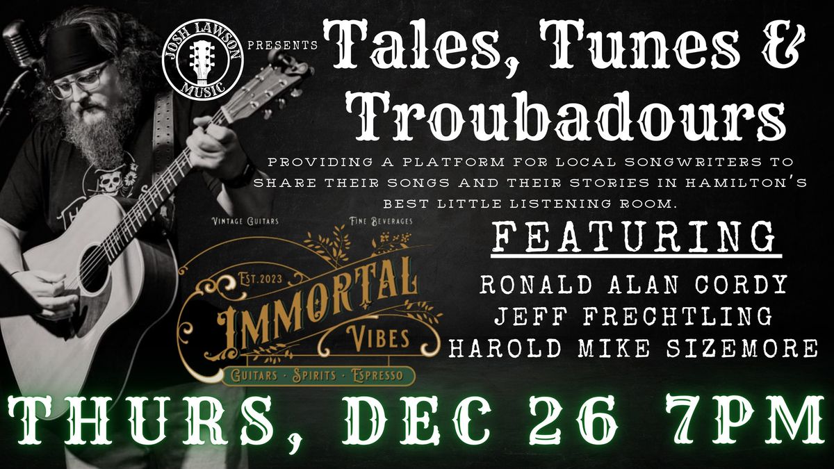 Tales, Tunes & Troubadours!