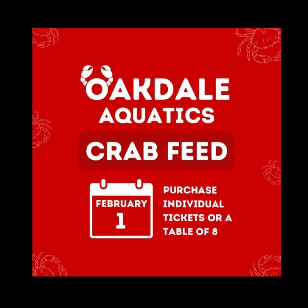 Oakdale Aquatics Crab Feed 2025