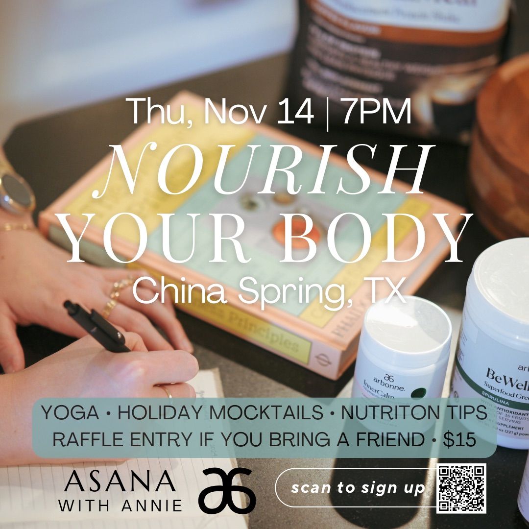 Nourish Your Body | November Wellness Event - Fall Yoga Series