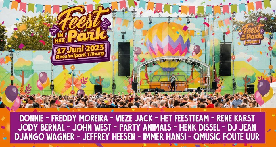 Feest In Het Park Festival 2023,