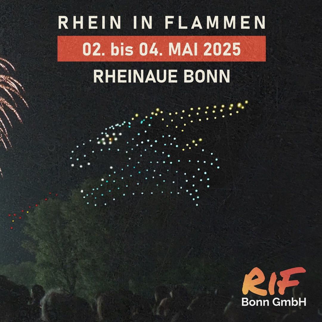 Rhein in Flammen Bonn 2025 - Rheinaue Bonn 