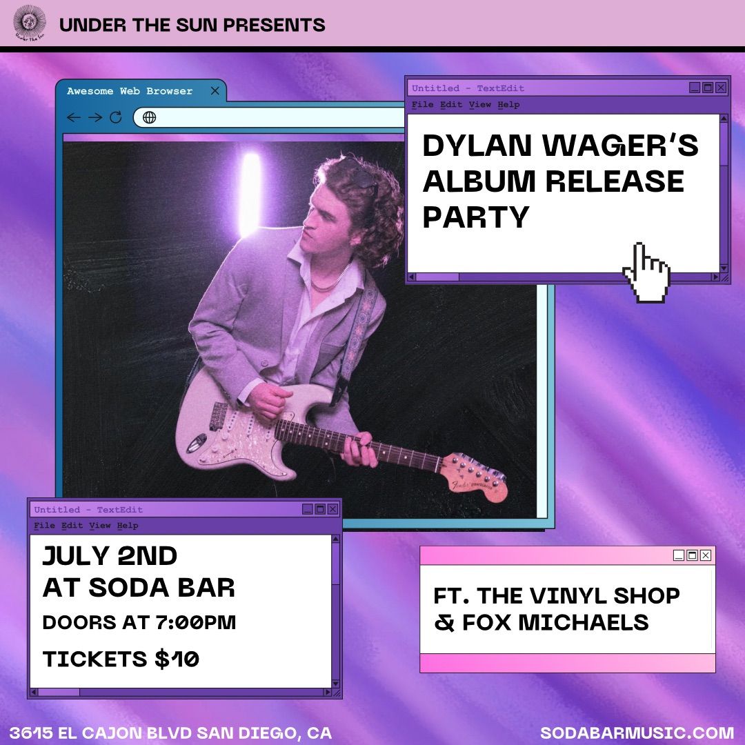 Dylan Wager\u2019s Album Release Show