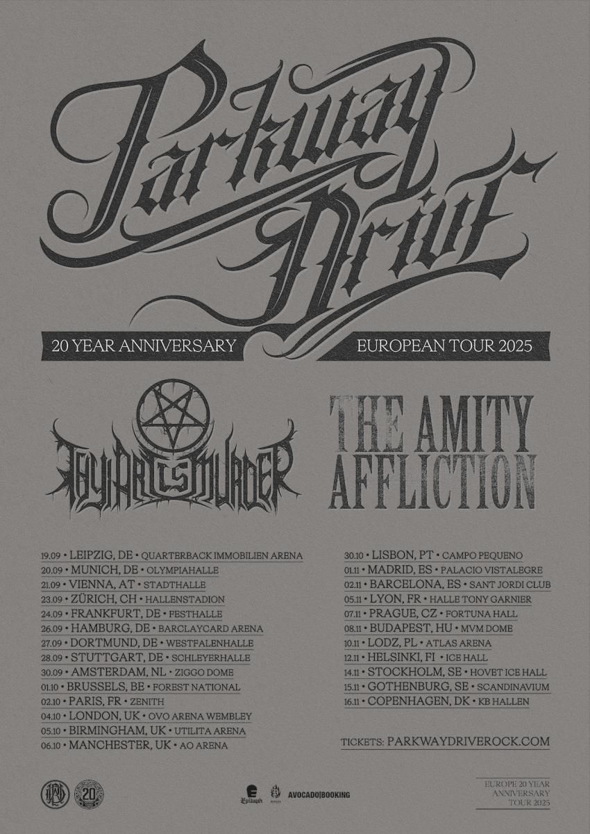 Parkway Drive Lisboa Tickets