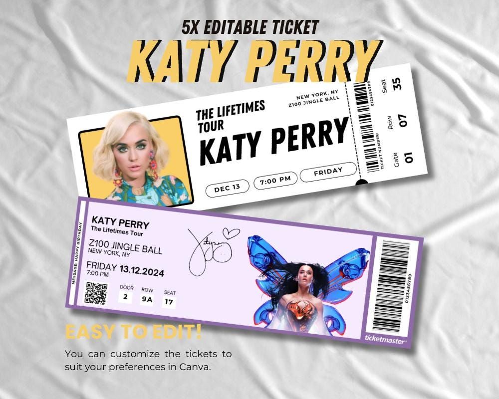 Katy Perry Glasgow Tickets