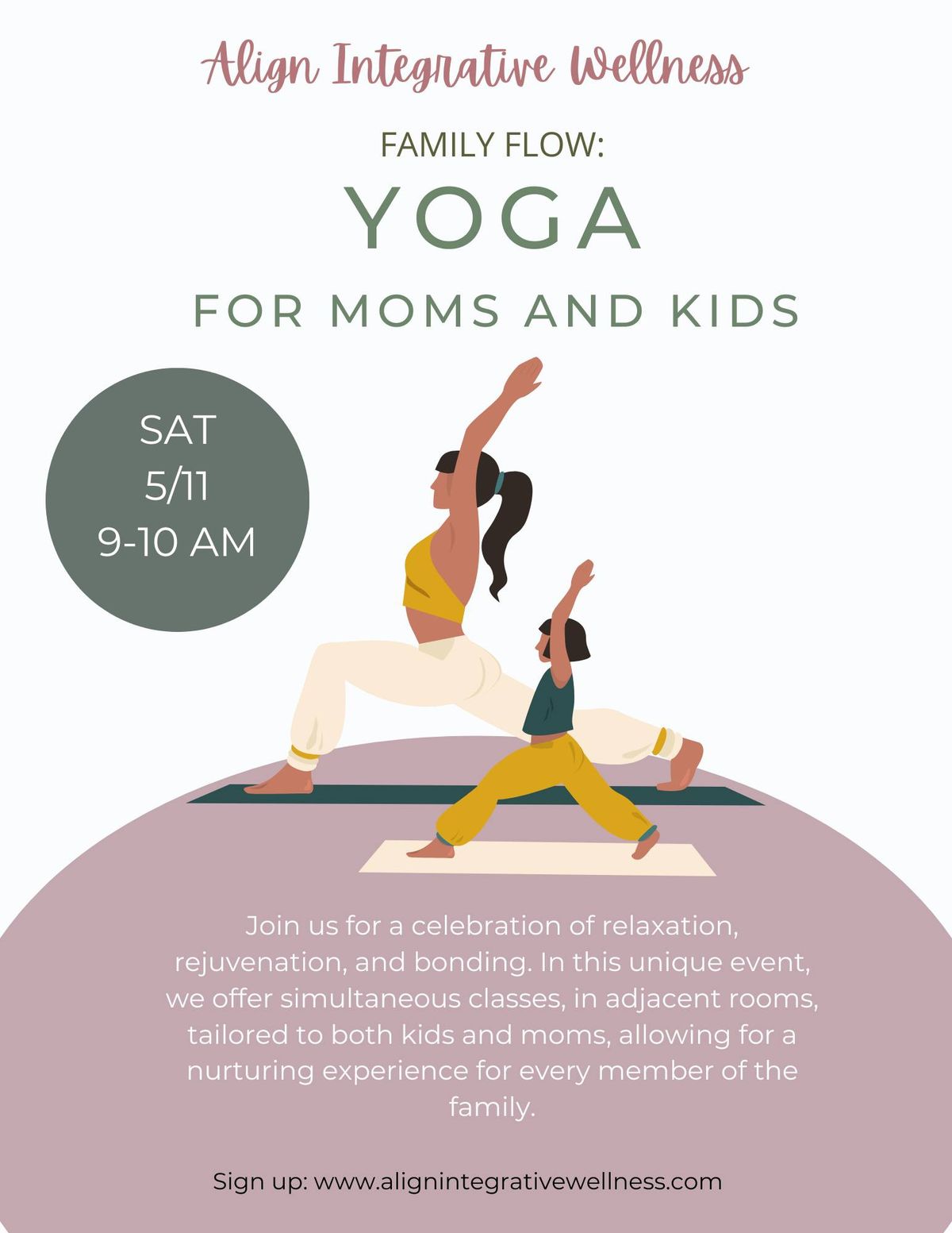 Family Flow: Yoga for Mom and Kids 