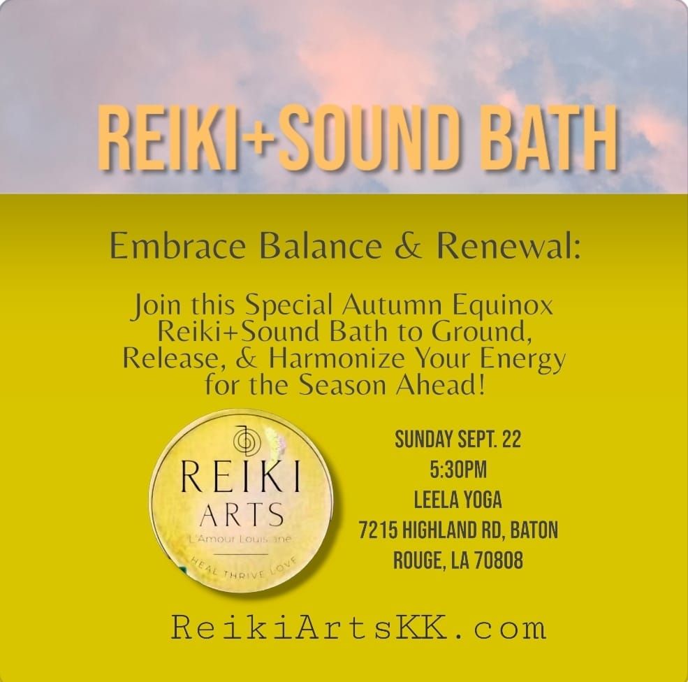 \ud83d\udcab Renewal, Relax, Release & Realign with Reiki & Sound Healing!\ud83c\udf3b\ud83e\udde1\ud83c\udf1f