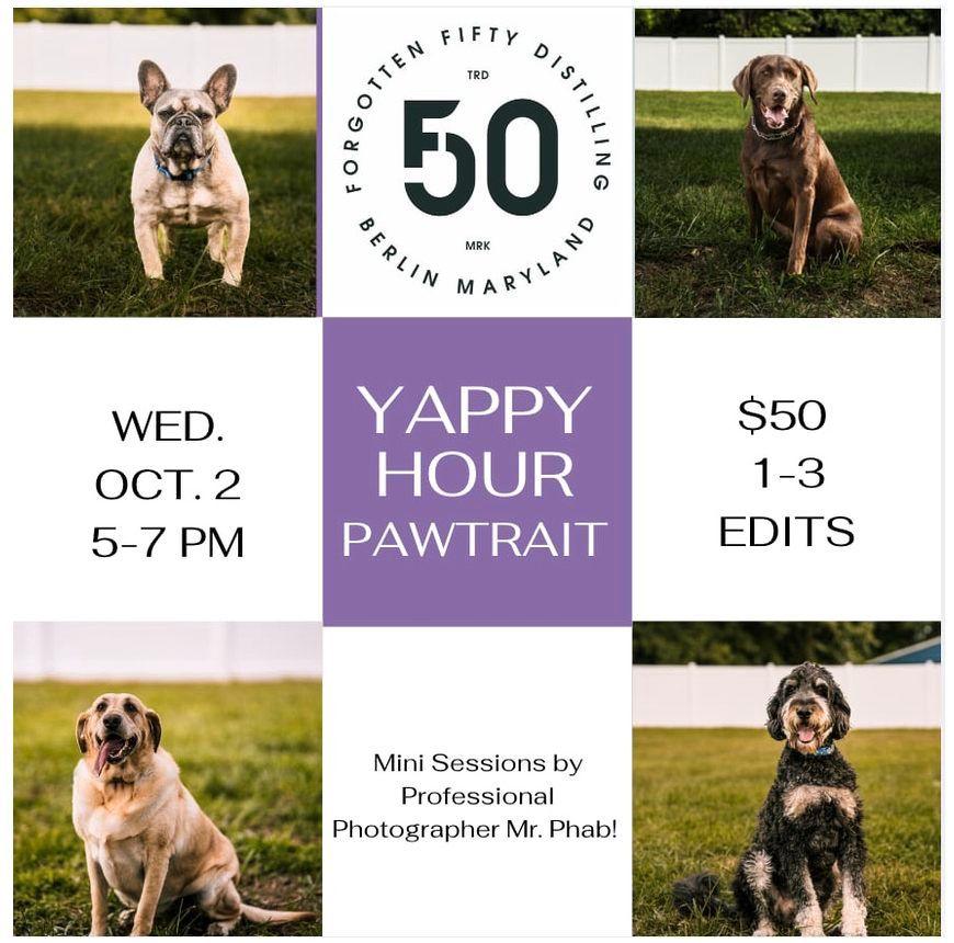 Yappy Hour Pawtrait