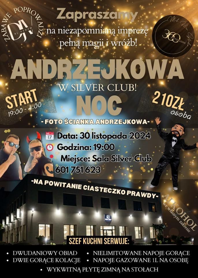 Andrzejkowa noc w Silver Club 