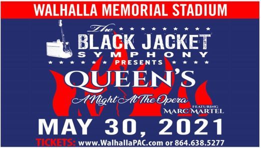 The Black Jacket Symphony Queen Walhalla Performing Arts Center 30 May 2021