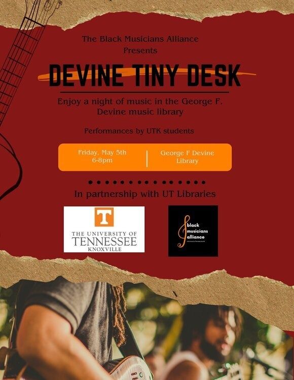 Devine Tiny Desk, UTK F. DeVine Music Library, Knoxville, 5 May 2023