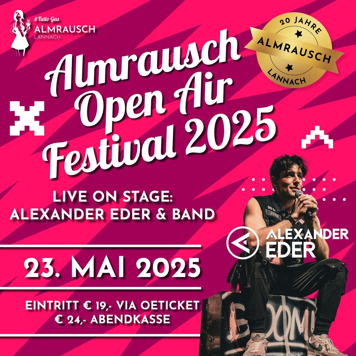 Almrausch OPEN AIR - ALEXANDER EDER & BAND