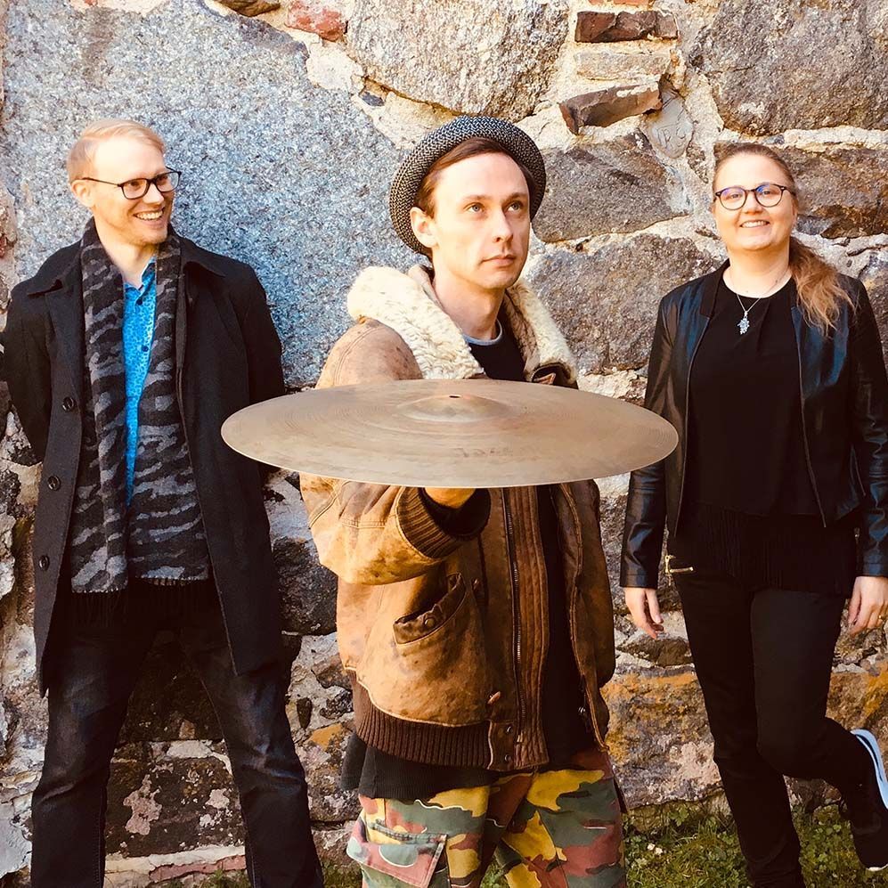 David Lyttle (IRL) with Martin S\u00f6derbacka & Eevalotta Matikainen