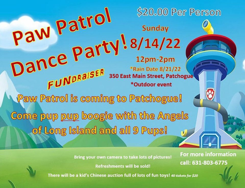 paw patrol dance party