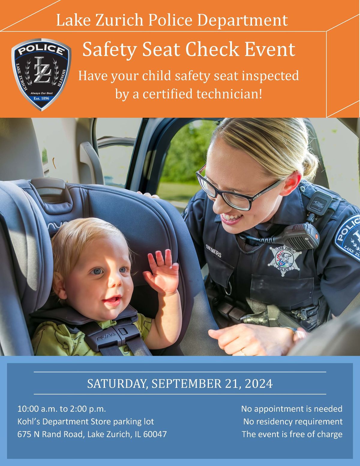 Child Safety Seat Check Event