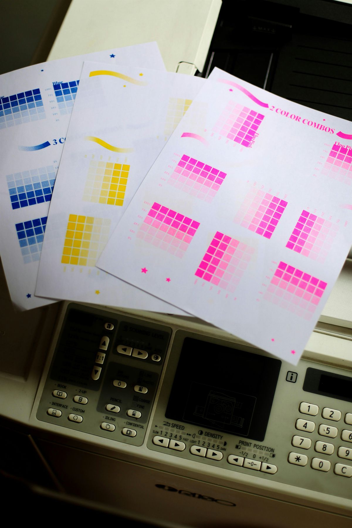 Blending Inks On the Riso Workshop