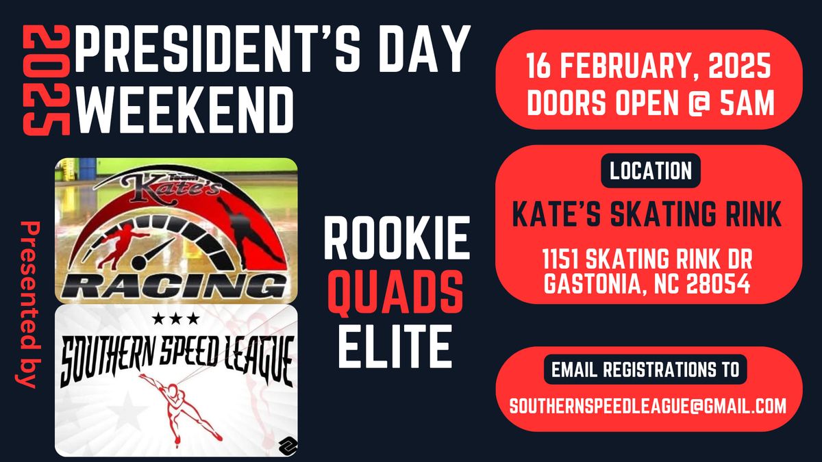 Team Kate's Racing - President's Day Weekend