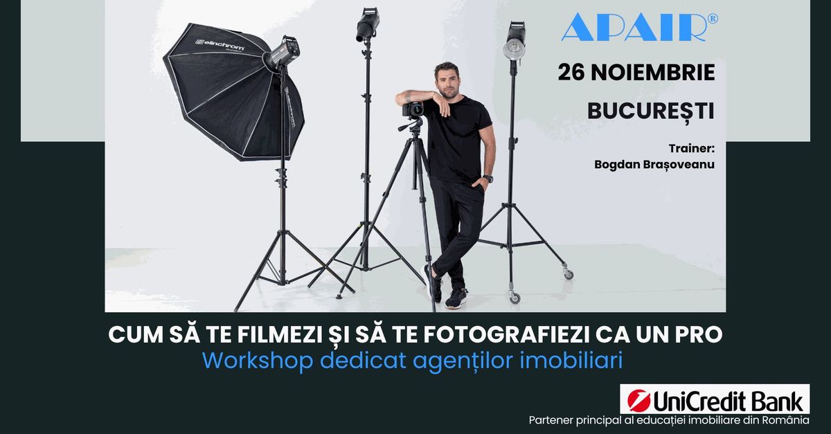 Workshop: Cum s\u0103 te filmezi \u0219i s\u0103 te fotografiezi ca un PRO