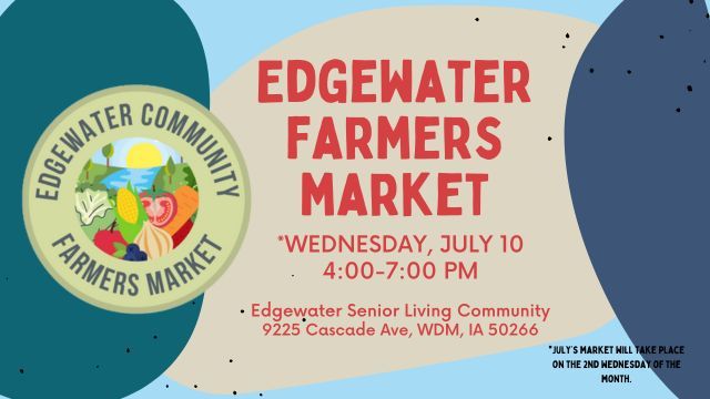 Edgewater Farmers Market - July 10