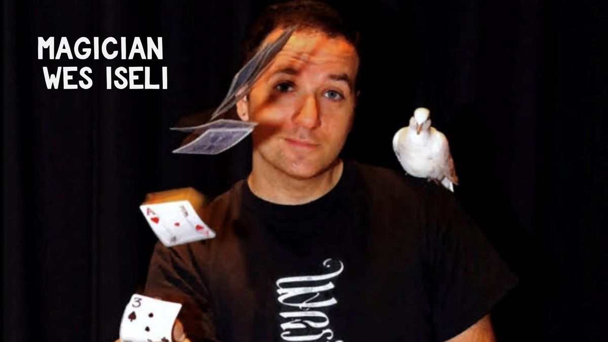 Magician Wes Iseli