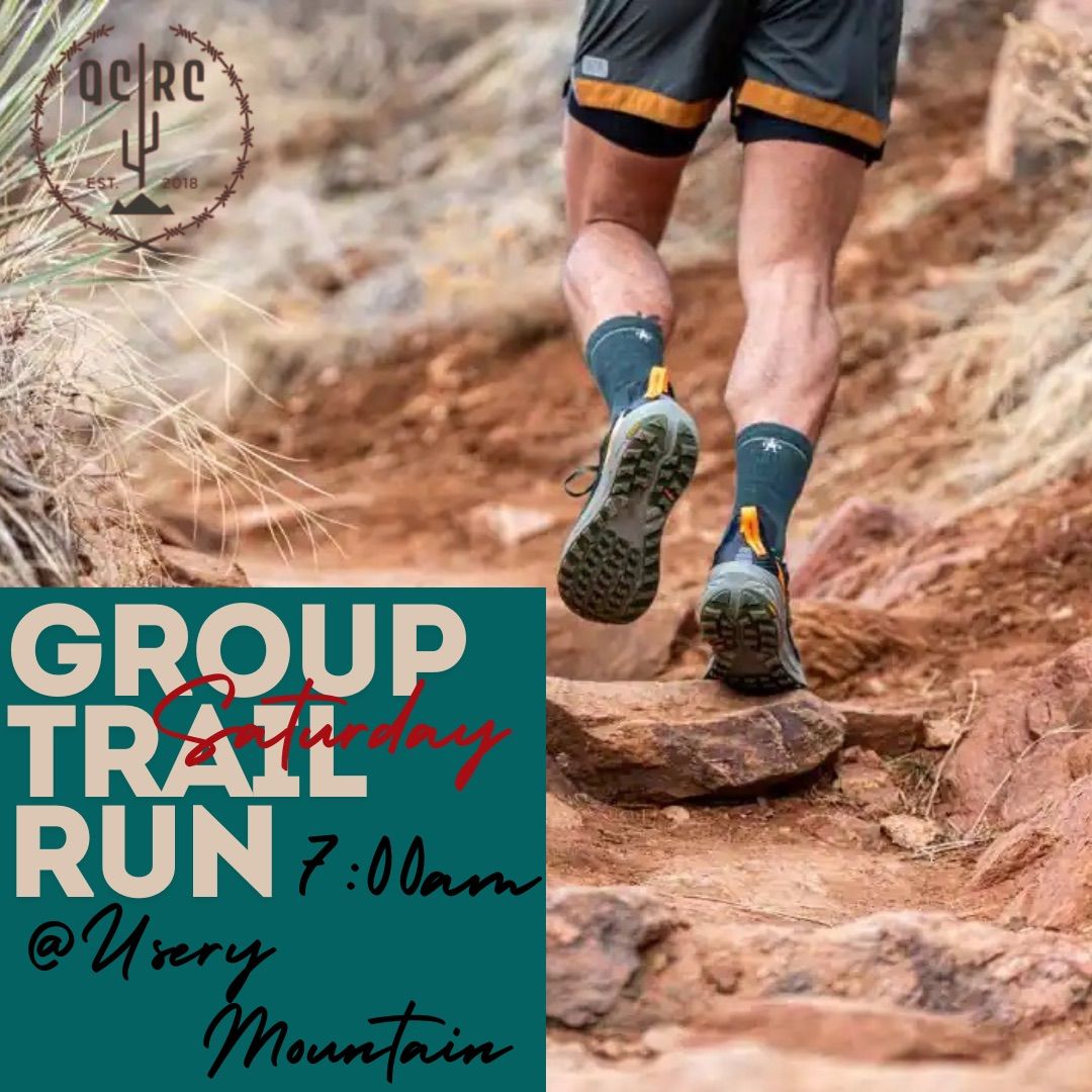 QCRC Group Trail Run at Usery Mountain