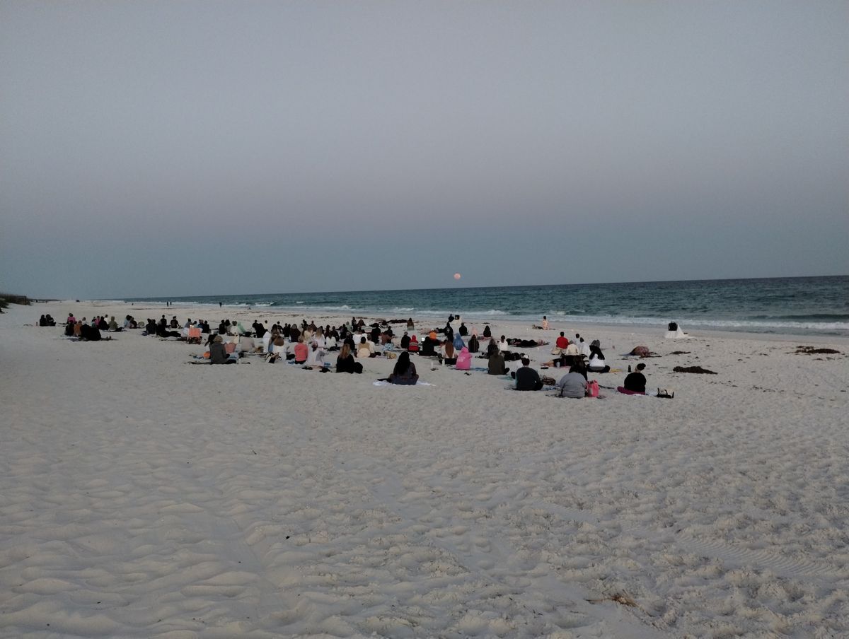 Full Moon Yoga on the Beach- June 20th at 6 p.m.