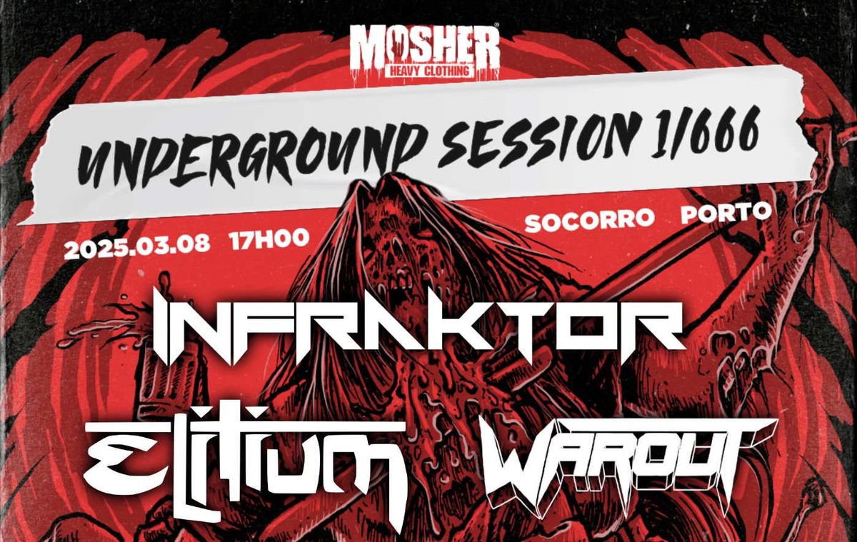 MOSHER UNDERGROUND SESSIONS (1\/666) \ud83e\udd18 INFRAKTOR x WAROUT x ELITIUM