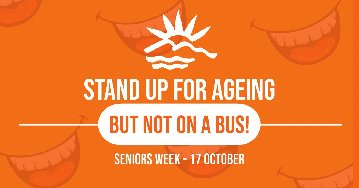 Stand up for Ageing \u2013 but not on a bus!