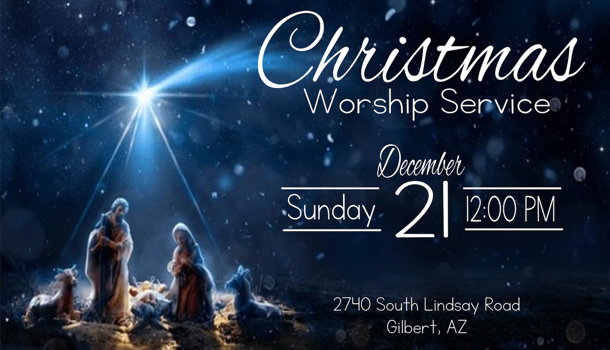Christmas Worship Service