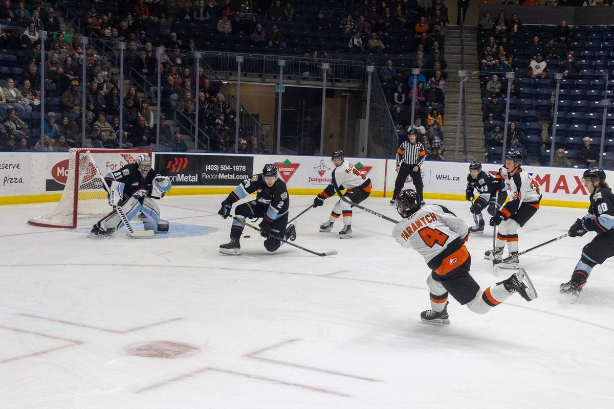 Medicine Hat Tigers at Portland Winterhawks