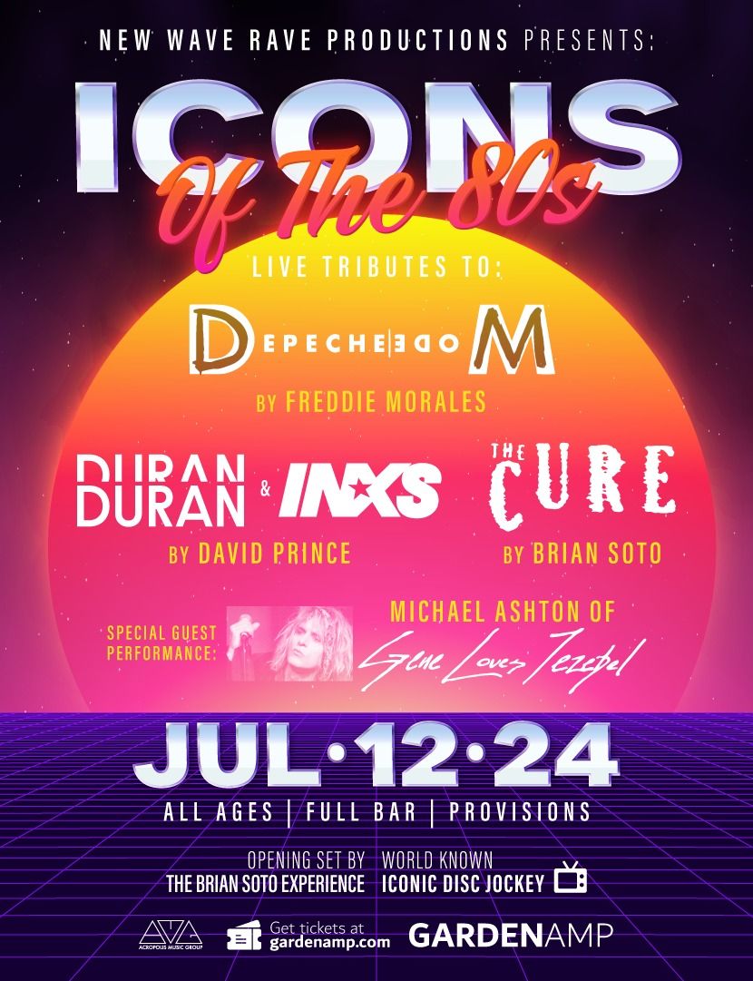 ICONS Of THE 80\u2019s! The Nations Best Frontmen Performing The Cure, INXS, Duran Duran & Depeche Mode!