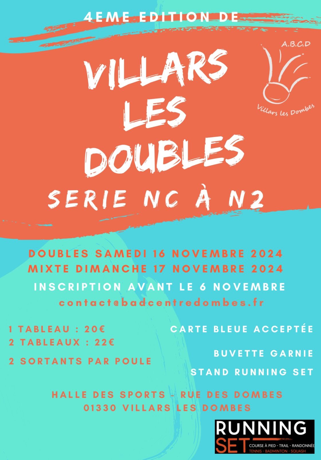 4\u00e8me \u00e9dition Villars Les Doubles